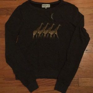 NWOT Wildfox Moonlit Safari Giraffe BBJ XS S